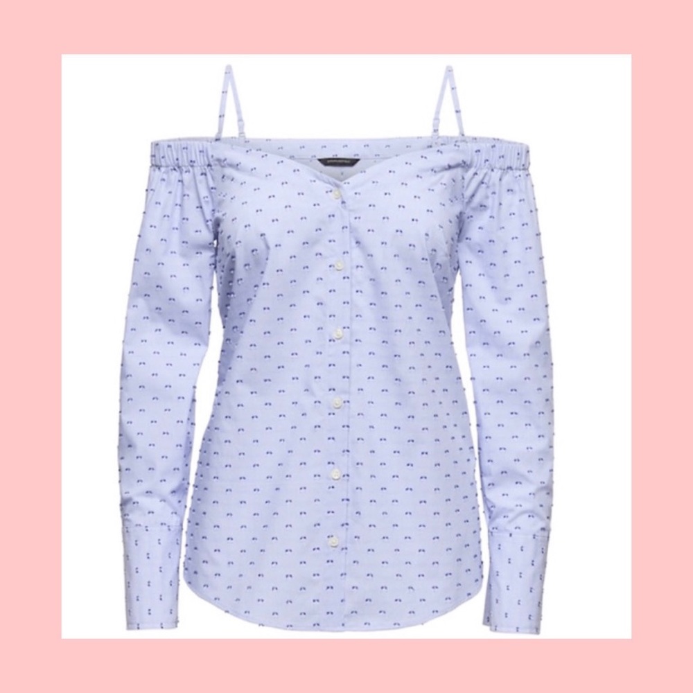 Banana Republic Off the Shoulder Top